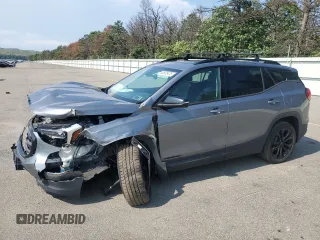 2020 GMC Terrain SLT with VIN 3GKALVEX5LL274496, listed as a Copart auction lot 63925475 with 117,439 mi miles and Salvage title. Bid and sale history available at DreamBid. Image 1.