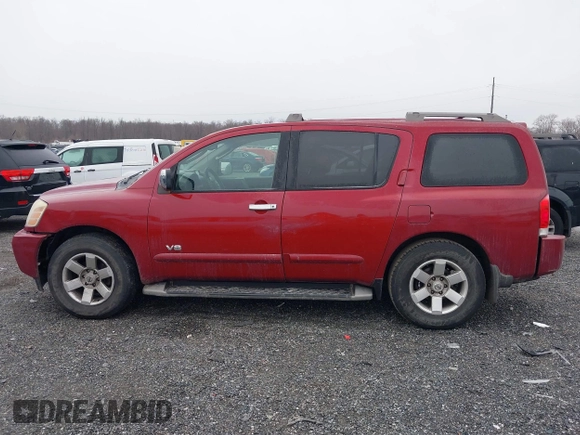 2005 Nissan Armada SE z VIN 5N1AA08B85N706842, wystawiony jako IAAI lot #41532244 z przebiegiem 123 630 mil mil oraz . Historia ofert i sprzedaży dostępna na DreamBid. Obrazek 14.