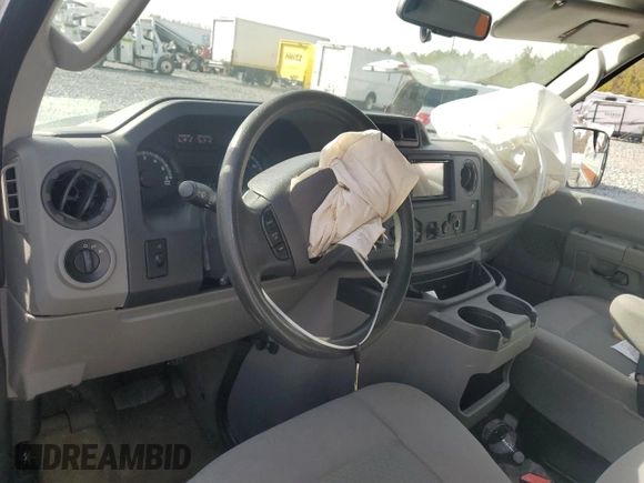 2012 Ford Econoline Passenger XL with VIN 1FBNE3BL9CDA99855, listed as a Copart auction lot 42314435 with 145,541 mi miles and Salvage title. Bid and sale history available at DreamBid. Image 8.
