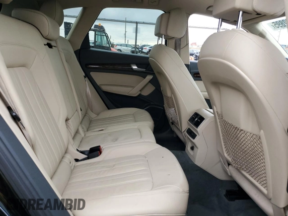2018 Audi Q5 Premium Plus with VIN WA1BNAFY4J2151517, listed as a Copart auction lot 55902895 with 80,026 mi miles and Salvage title. Bid and sale history available at DreamBid. Image 11.