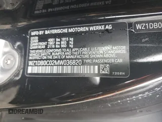2021 Toyota GR Supra 3.0 with VIN WZ1DB0C02MW036820, listed as a Copart auction lot 45156945 with 16,988 mi miles and Salvage Title. Bid and sale history available at carsss.com. Image 12.