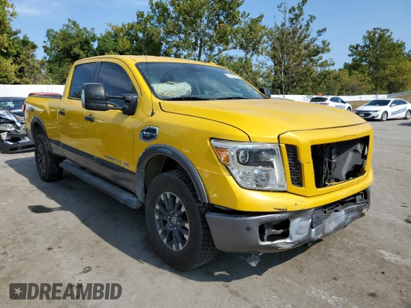 2016 Nissan Titan XD S with VIN 1N6AA1F4XGN507919, listed as a Copart auction lot 71314104 with 146,509 mi miles and Salvage Title. Bid and sale history available at carsss.com. Image 4.
