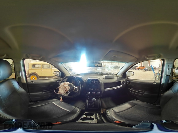 2017 Jeep Compass Sport SE with VIN 1C4NJCBA1HD134692, listed as a Copart auction lot 57906705 with Not provided miles and Clean title. Bid and sale history available at DreamBid. Image 16.
