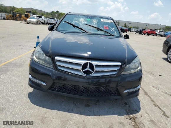 2012 Mercedes-Benz C-Class C 250 Sport with VIN WDDGF4HB0CR193153, listed as a Copart auction lot 58359533 with 133,836 mi miles and Non Repairable. Bid and sale history available at carsss.com. Image 5.