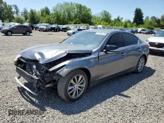 2014 Infiniti Q50 Premium z VIN JN1BV7AP2EM670957, wystawiony jako Copart lot #59390435 z przebiegiem Nie podano mil oraz Czysty tytuł • Clean title. Historia ofert i sprzedaży dostępna na DreamBid. Obrazek 1.