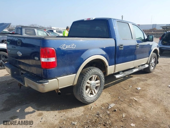 2007 Ford F-150 XLT with VIN 1FTPW14V37FB02814, listed as a IAAI auction lot 41527613 with 224,859 mi miles. Bid and sale history available at carsss.com. Image 4.