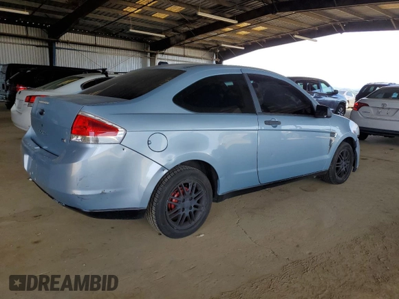 2008 Ford Focus SE with VIN 1FAHP33N18W122498, listed as a Copart auction lot 52979765 with 260,910 mi miles and Salvage Title. Bid and sale history available at carsss.com. Image 3.