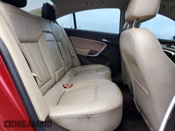 2014 Buick Regal with VIN 2G4GK5EX7E9303409, listed as a Copart auction lot 43935295 with 196,290 mi miles and Salvage title. Bid and sale history available at DreamBid. Image 10.
