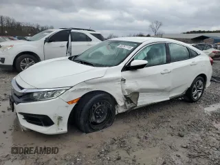 2018 Honda Civic Sedan LX with VIN 2HGFC2F57JH536488, listed as a Copart auction lot 88767115 with 42,336 mi miles and Salvage Title. Bid and sale history available at carsss.com. Image 1.