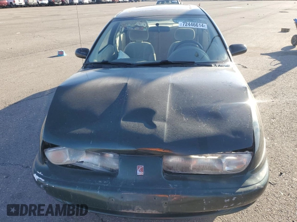 1996 Saturn SL with VIN 1G8ZK5272TZ137198, listed as a Copart auction lot 72446614 with 99,586 mi miles and Salvage title. Bid and sale history available at DreamBid. Image 5.