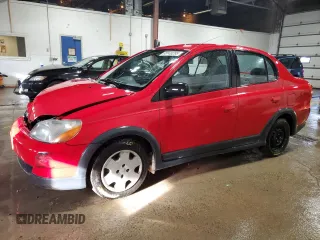 2000 Toyota ECHO with VIN JTDBT1237Y0095990, listed as a Copart auction lot 89140295 with 214,941 mi miles and Salvage Title. Bid and sale history available at DreamBid. Image 1.
