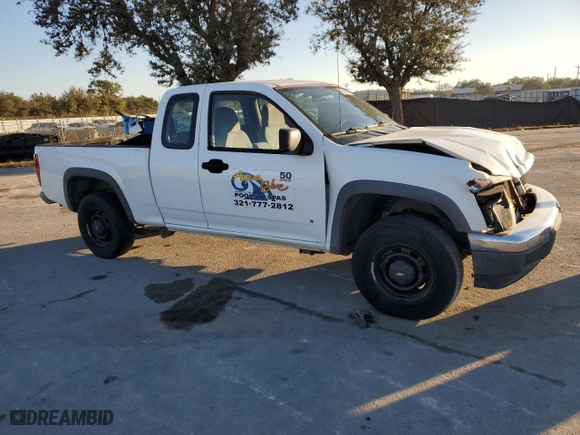 2006 Chevrolet Colorado Work Truck with VIN 1GCDT196768251503, listed as a Copart auction lot 82984734 with 109,296 mi miles and Salvage Title. Bid and sale history available at carsss.com. Image 4.
