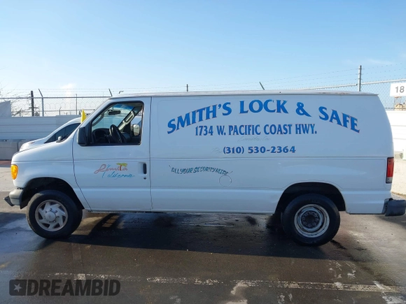 2007 Ford Econoline Cargo Commercial with VIN 1FTNE14WX7DA06614, listed as a IAAI auction lot 41993688 with Not Provided miles and . Bid and sale history available at DreamBid. Image 15.