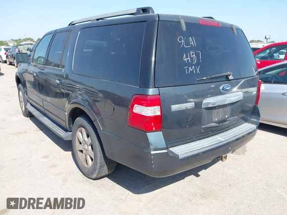 2009 Ford Expedition EL XLT with VIN 1FMFK15559LA14157, listed as a IAAI auction lot 42005116 with 237,579 mi miles. Bid and sale history available at carsss.com. Image 3.
