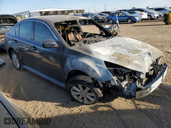 2010 Subaru Legacy Premium All-Weather Anniversary with VIN 4S3BMAC68A1232487, listed as a Copart auction lot 73181284 with Not provided miles and Salvage title. Bid and sale history available at DreamBid. Image 4.