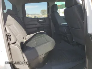 2022 Chevrolet Silverado 1500 Custom with VIN 1GCPDBEK6NZ640645, listed as a Copart auction lot 52399385 with 35,464 mi miles and Salvage Title. Bid and sale history available at carsss.com. Image 10.