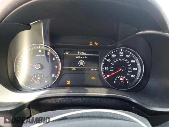 2024 Kia Forte GT-Line with VIN 3KPF54AD0RE742942, listed as a Copart auction lot 50396435 with 12,853 mi miles and Salvage Title. Bid and sale history available at carsss.com. Image 9.