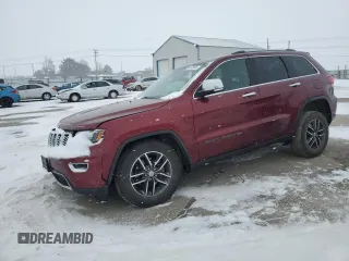 2018 Jeep Grand Cherokee Limited with VIN 1C4RJFBG5JC359281, listed as a Copart auction lot 44978805 with 96,887 mi miles and Salvage Title. Bid and sale history available at carsss.com. Image 1.