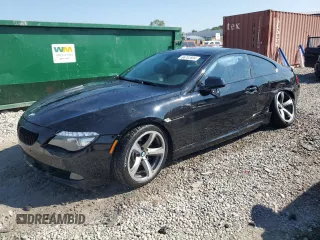 2010 BMW 6 Series 650i with VIN WBAEA5C53ACV93647, listed as a Copart auction lot 66761884 with 114,711 mi miles and Salvage Title. Bid and sale history available at carsss.com. Image 1.