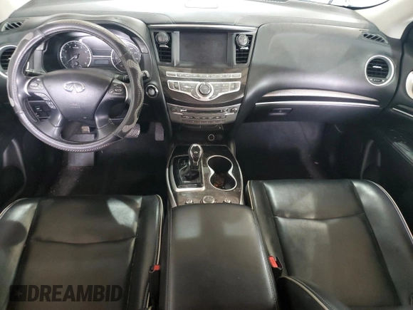 2019 Infiniti QX60 Luxe with VIN 5N1DL0MM1KC511798, listed as a Copart auction lot 57649915 with Not provided miles and Salvage title. Bid and sale history available at DreamBid. Image 8.