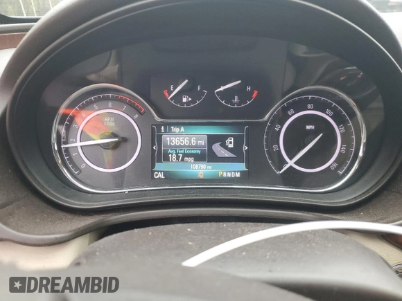 2015 Buick Regal Premium I с VIN 2G4GP5EX1F9290918, выставлен на аукционе Copart как лот 48804614 с пробегом 108 790 миль миль и Списание • Salvage title. История ставок и продаж доступна на DreamBid. Изображение 9.