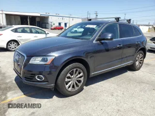 2015 Audi Q5 Premium Plus with VIN WA1LFAFP9FA066937, listed as a Copart auction lot 56523795 with 64,090 mi miles and Salvage title. Bid and sale history available at DreamBid. Image 1.
