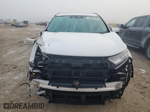 2021 Honda CR-V Touring with VIN 2HKRW1H95MH419016, listed as a Copart auction lot 85582704 with 24,079 mi miles and Salvage Title. Bid and sale history available at carsss.com. Image 5.