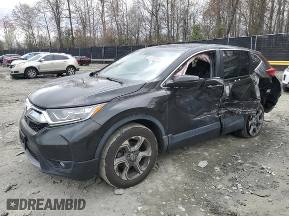 2018 Honda CR-V EX with VIN 2HKRW2H57JH694949, listed as a Copart auction lot 51324315 with 94,470 mi miles and Salvage Title. Bid and sale history available at DreamBid. Image 1.