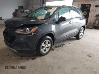 2018 Chevrolet Trax LT with VIN KL7CJPSB5JB616653, listed as a IAAI auction lot 41834321 with 65,164 mi miles and . Bid and sale history available at carsss.com. Image 2.
