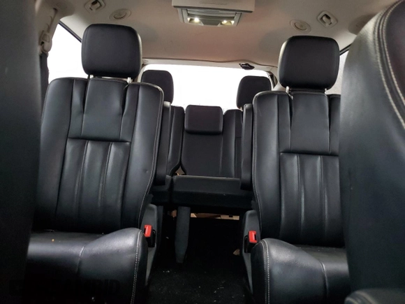 2017 Dodge Grand Caravan Crew Plus with VIN 2C4RDGDG9HR754866, listed as a Copart auction lot 42341225 with 213,458 mi miles and Salvage Title. Bid and sale history available at DreamBid. Image 10.