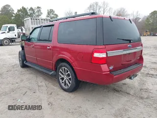 2017 Ford Expedition Max XLT with VIN 1FMJK1HT4HEA64345, listed as a IAAI auction lot 41429520 with 119,233 mi miles and . Bid and sale history available at DreamBid. Image 3.