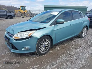 2012 Ford Focus SEL with VIN 1FAHP3H29CL248780, listed as a IAAI auction lot 41961348 with 120,719 mi miles. Bid and sale history available at carsss.com. Image 2.
