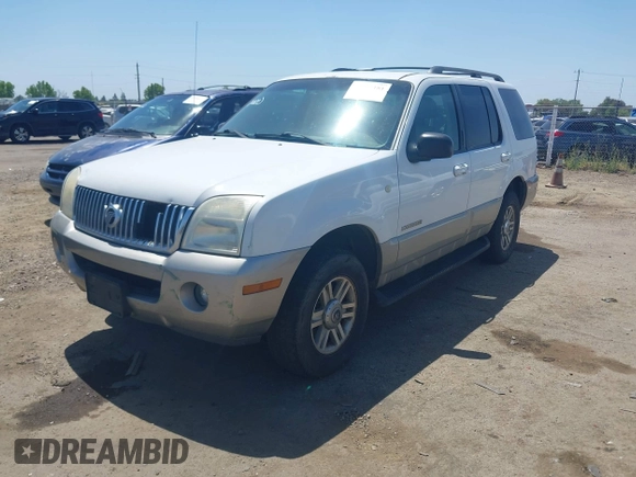 2002 Mercury Mountaineer z VIN 4M2DU86E32UJ04110, wystawiony jako IAAI lot #42211181 z przebiegiem 109 760 mil mil oraz . Historia ofert i sprzedaży dostępna na DreamBid. Obrazek 2.