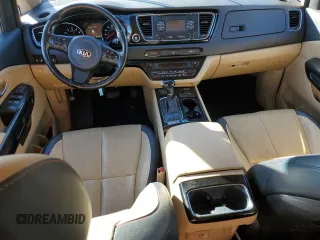 2015 Kia Sedona SX with VIN KNDMC5C12F6025689, listed as a Copart auction lot 83459954 with 124,716 mi miles and Clean Title. Bid and sale history available at carsss.com. Image 8.