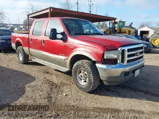 2002 Ford Super Duty F-250 XL with VIN 1FTNW21F02EC21350, listed as a IAAI auction lot 41446119 with 369,900 mi miles. Bid and sale history available at carsss.com. Image 1.