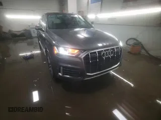2022 Audi Q7 Premium Plus with VIN WA1LJBF74ND007229, listed as a Copart auction lot 88973875 with 18,304 mi miles and Salvage title. Bid and sale history available at DreamBid. Image 13.