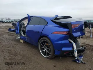 2020 Jaguar I-PACE S with VIN SADHB2S15L1F78891, listed as a Copart auction lot 43526755 with 0 mi miles and Salvage Title. Bid and sale history available at carsss.com. Image 2.