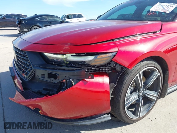 2024 Honda Accord Sport with VIN 1HGCY2F54RA091707, listed as a IAAI auction lot 42311738 with 11,996 mi miles and . Bid and sale history available at DreamBid. Image 18.