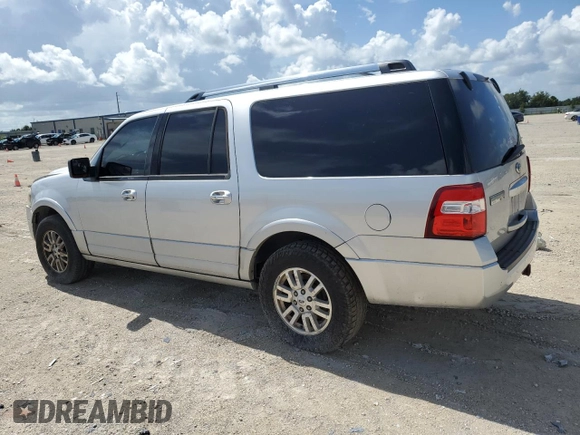 2013 Ford Expedition Max Limited with VIN 1FMJK1K56DEF54838, listed as a Copart auction lot 67055604 with 146,879 mi miles and Salvage title. Bid and sale history available at DreamBid. Image 2.