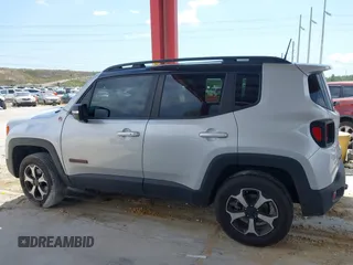 2021 Jeep Renegade Trailhawk with VIN ZACNJDC17MPN27500, listed as a IAAI auction lot 42206678 with 114,258 mi miles and . Bid and sale history available at DreamBid. Image 14.