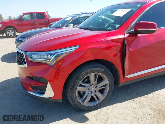 2019 Acura RDX w/Advance Pkg with VIN 5J8TC1H73KL002100, listed as a IAAI auction lot 41774889 with 31,236 mi miles. Bid and sale history available at carsss.com. Image 6.