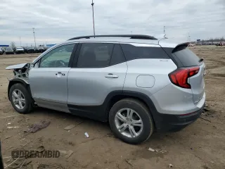 2020 GMC Terrain SLE with VIN 3GKALMEV1LL294768, listed as a Copart auction lot 46607845 with 51,230 mi miles and Salvage Title. Bid and sale history available at DreamBid. Image 2.