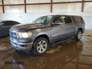 2020 Ram 1500 Big Horn with VIN 1C6SRFFT7LN132187, listed as a Copart auction lot 64818935 with 162,707 mi miles and Clean title. Bid and sale history available at DreamBid. Image 1.