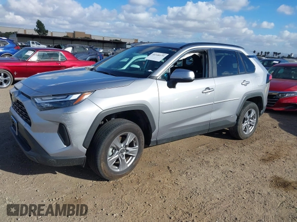 2023 Toyota RAV4 Hybrid LE with VIN 4T3MWRFV1PU085508, listed as a IAAI auction lot 40348139 with 16,535 mi miles. Bid and sale history available at carsss.com. Image 17.