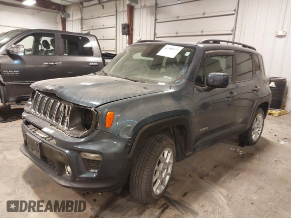 2020 Jeep Renegade Latitude with VIN ZACNJBBB1LPL32957, listed as a IAAI auction lot 41380977 with 199,922 mi miles. Bid and sale history available at carsss.com. Image 18.