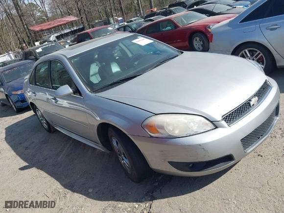 2013 Chevrolet Impala LTZ with VIN 2G1WC5E34D1156613, listed as a IAAI auction lot 41842288 with NaN miles. Bid and sale history available at carsss.com. Image 1.