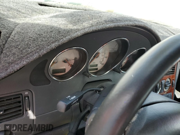 2001 Mercedes-Benz SLK-Class with VIN WDBKK65F31F228400, listed as a Copart auction lot 74381484 with Not Provided miles and Salvage Title. Bid and sale history available at carsss.com. Image 9.