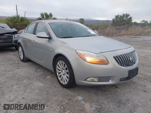 2011 Buick Regal CXL RL3 with VIN W04GR5EC6B1003450, listed as a IAAI auction lot 41602292 with 69,939 mi miles and . Bid and sale history available at DreamBid. Image 1.