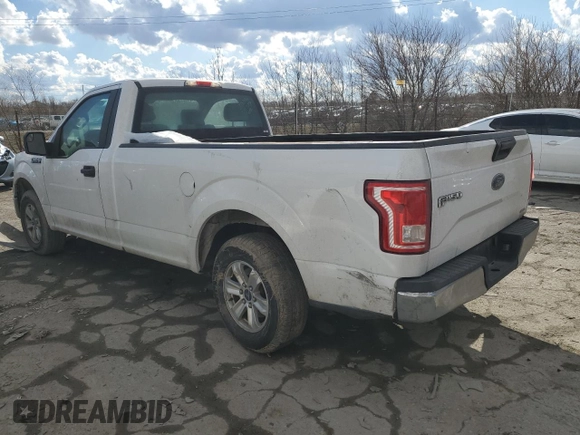 2016 Ford F-150 XL with VIN 1FTMF1C88GKD51213, listed as a Copart auction lot 47096795 with 136,705 mi miles and Salvage Title. Bid and sale history available at carsss.com. Image 2.