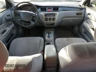2005 Mitsubishi Lancer ES with VIN JA3AJ26E65U041196, listed as a Copart auction lot 43620985 with 169,657 mi miles and Salvage Title. Bid and sale history available at carsss.com. Image 8.
